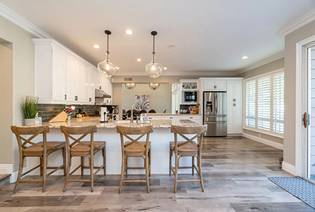 Dinning area of Modern House